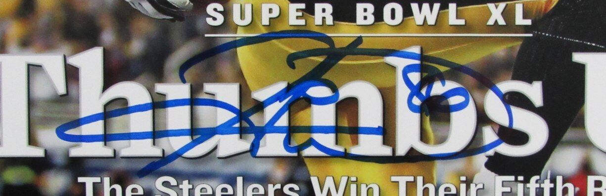 Hines Ward Autographed 11x14 Sports Illustrated Photo Steelers Beckett 180984