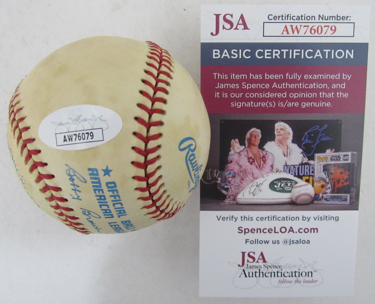 Joe Sewell HOF Signed/Autographed OAL Baseball Cleveland Indians JSA 192448