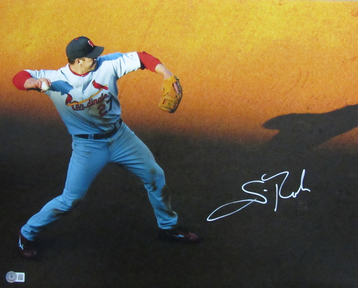 Scott Rolen Autographed 16x20 Photo St. Louis Cardinals Beckett 183382