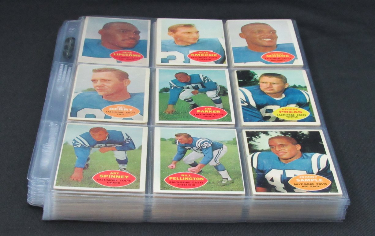 1960 Topps Football Complete Set (132) Brown, Unitas, Starr, Hornung 189775