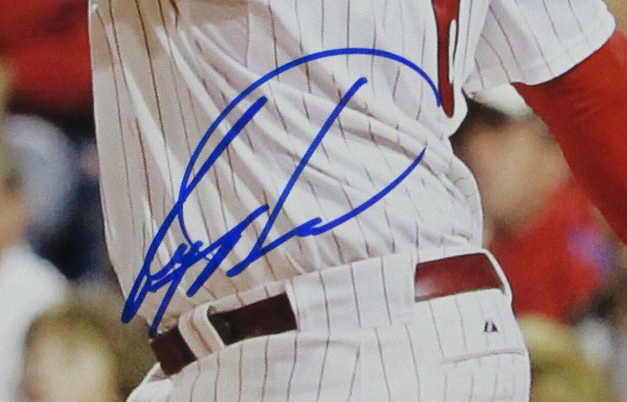 Ryan Howard Philadelphia Phillies Signed/Autographed 16x20 Photo JSA 166593