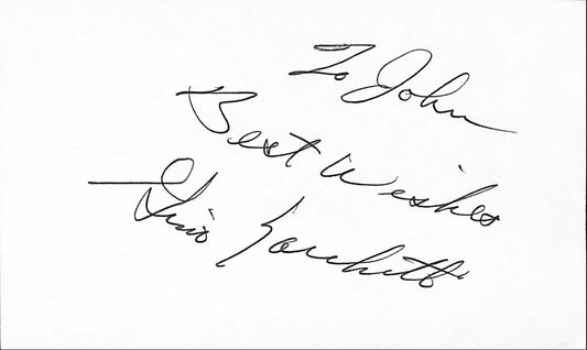 Gino Marchetti HOF Baltimore Colts d.2019 Signed/Auto 3x5 Index Card 189526