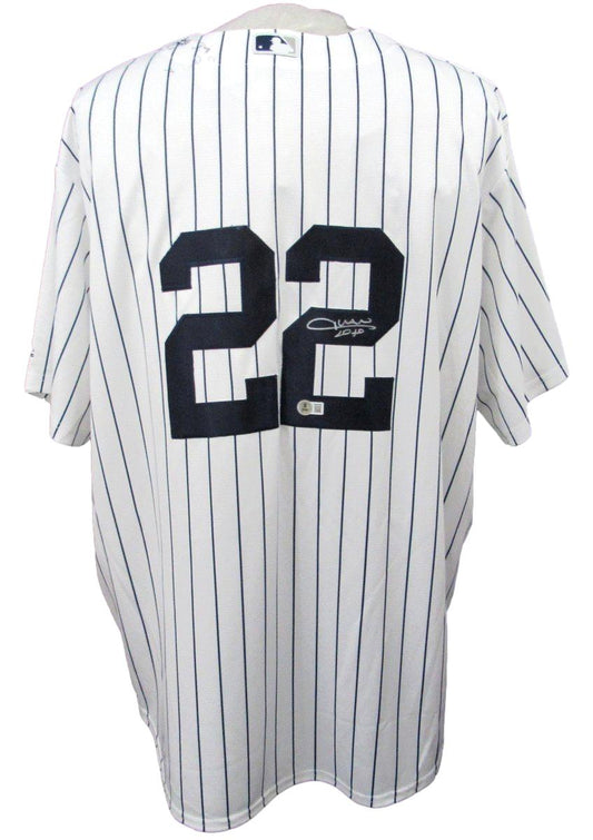 Juan Soto Signed Majestic Yankees Baseball Jersey NWT Size 2XL Beckett 191880