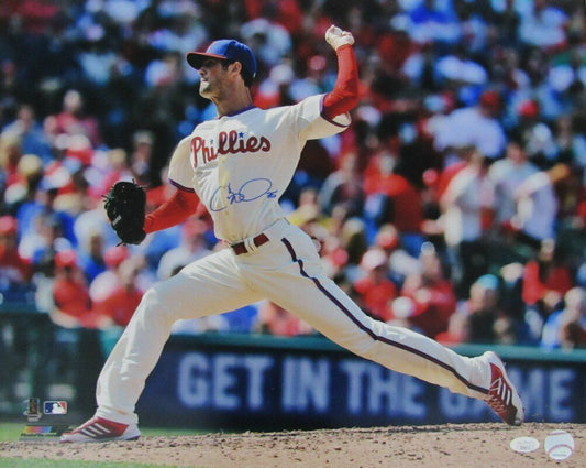Cole Hamels Phillies Signed/autographed 16x20 Photo JSA 144519