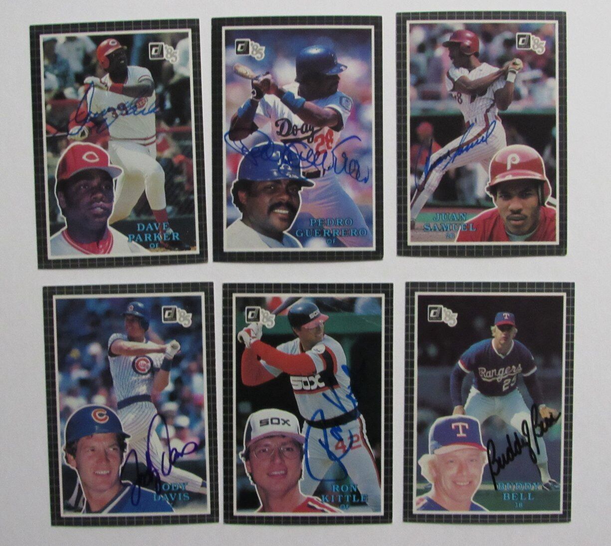 Lot of 23 Signed/Autograph 1985 Donruss Action All Stars Jumbo Postcards 166772