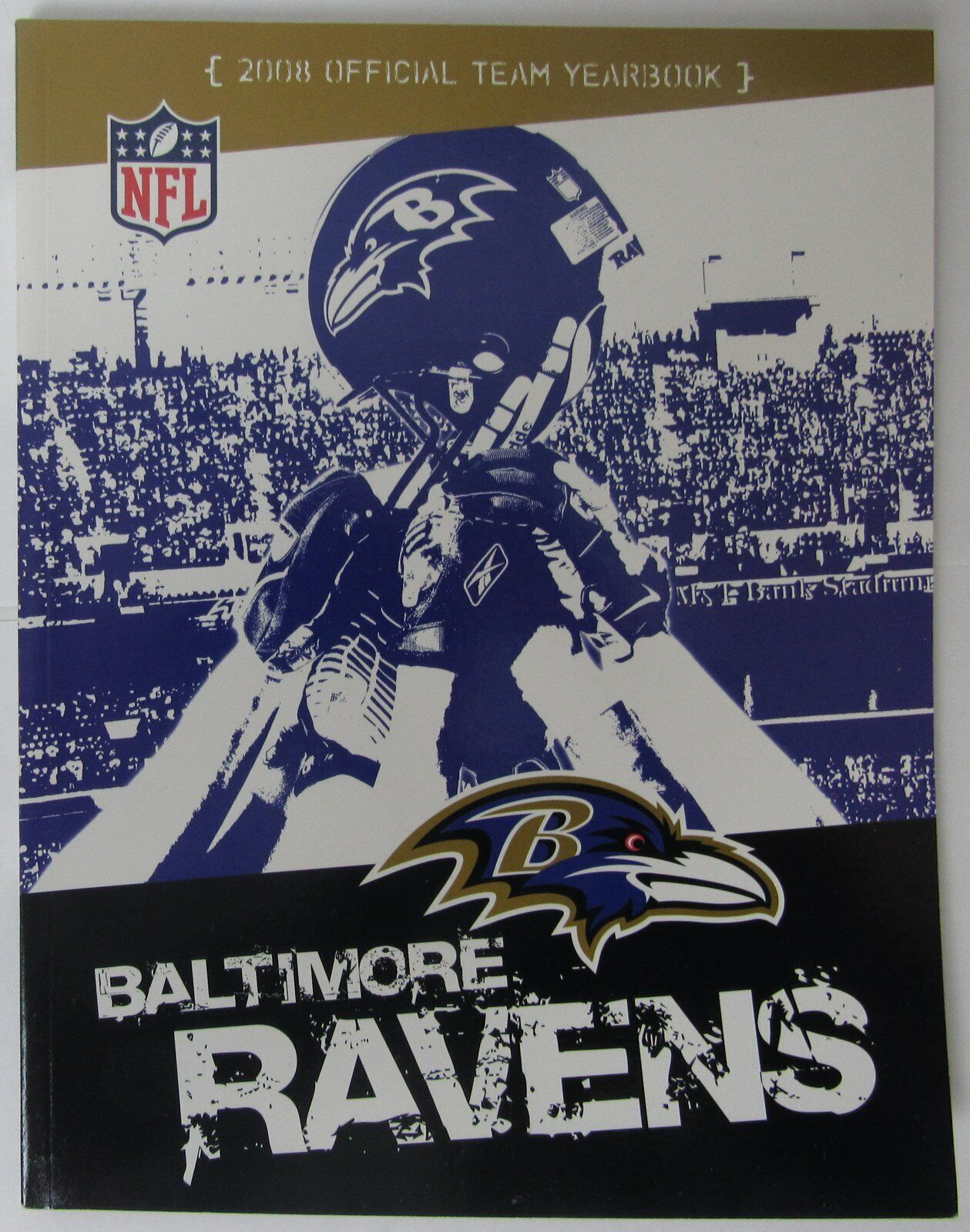 2008 Baltimore Ravens NFL Football Official Team Yearbook 145539