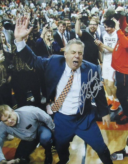 Bruce Pearl Autographed 11x14 Basketball Photo Auburn Coach Beckett