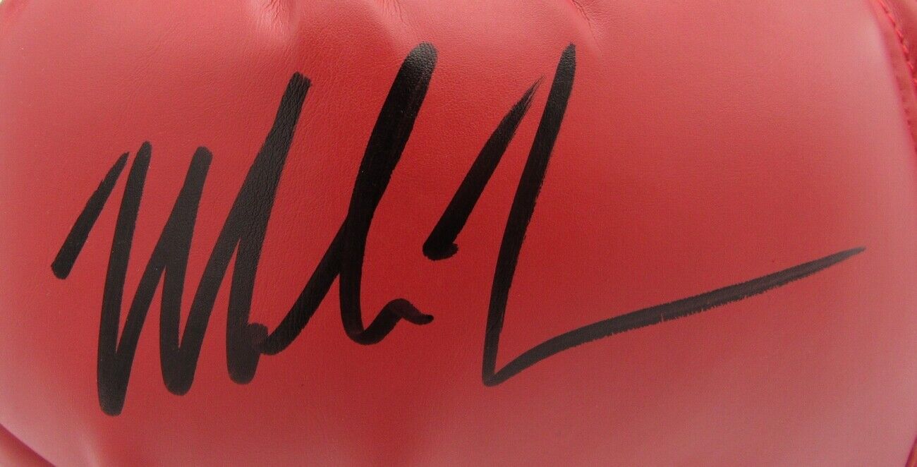 Mike Tyson Signed/Autographed Red Everlast Boxing Glove (Left) JSA 146559