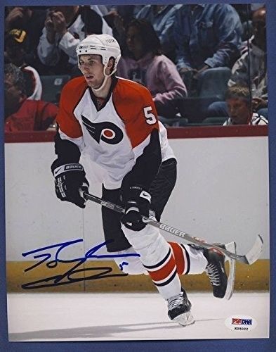 Braydon Coburn Flyers Signed 8X10 Photo PSA/DNA 132542