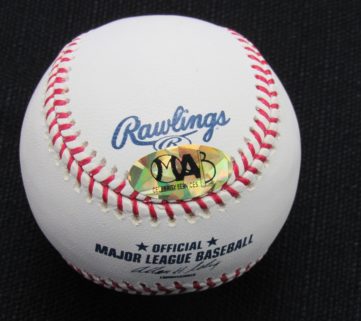 Jose Veras Signed/Auto Yankees 100th OML Baseball MAB Inscr 187112