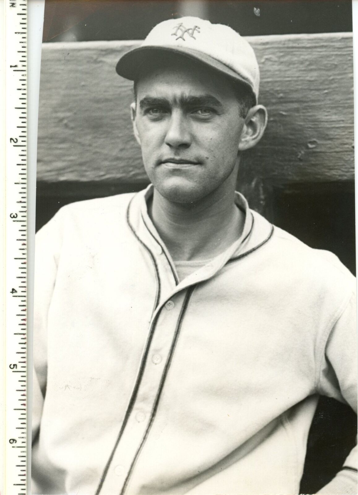 Dutch Henry 5x7 B/W 1928 Press Wire Photo New York Giants