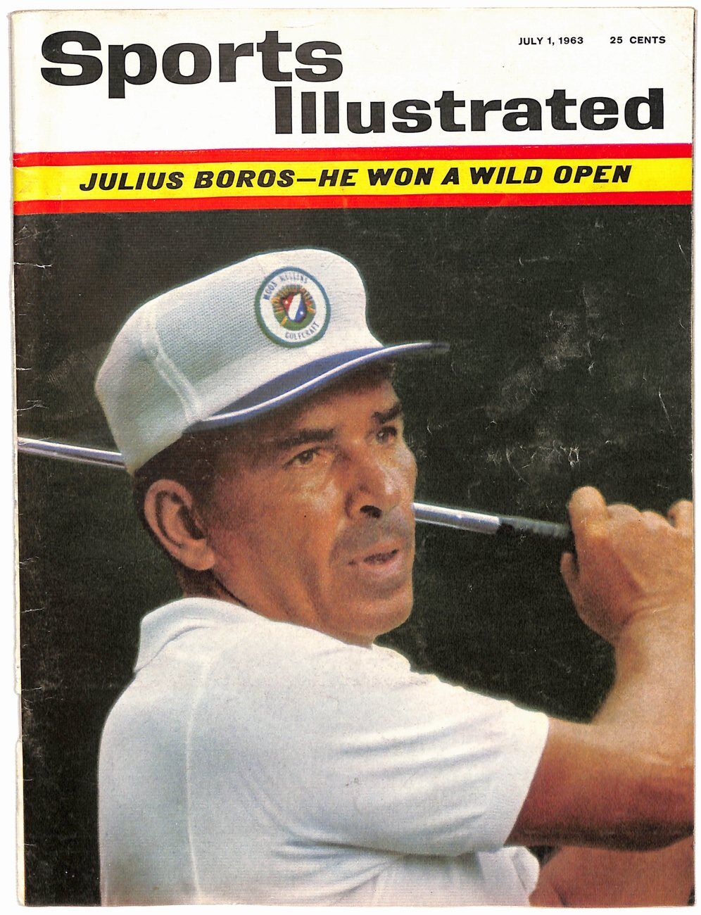 July 1, 1963 Julius Boros US Open Champ Sports Illustrated NO LABEL 181626