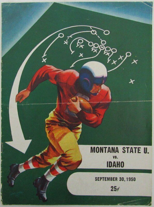 1950 Montana State University vs Idaho College Football Program 143552