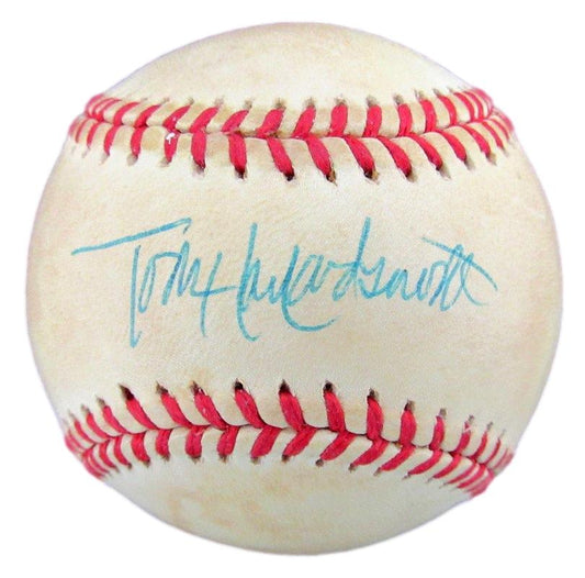 Todd Hollandsworth 1996 R.O.Y. Autographed ONL Baseball Dodgers JSA 182614