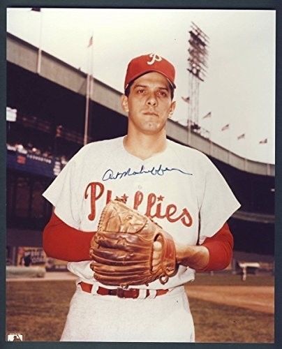 Art Mahaffey Philadelphia Phillies Autographed/Signed 8x10 Photo PSA/JSA PASS