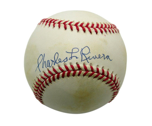 Charlie Rivera Signed OAL Baseball Negro League New York Cubans PSA/DNA 177353