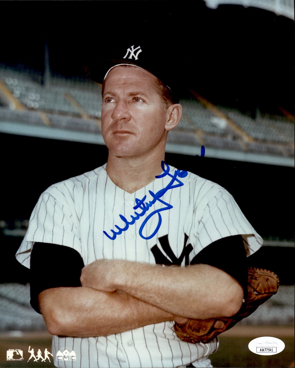 Whitey Ford HOF Signed/Autographed 8x10 Photo New York Yankees JSA 191450