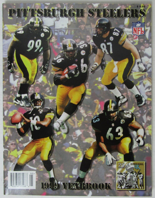 1999 Pittsburgh Steelers Official Team Yearbook 145098