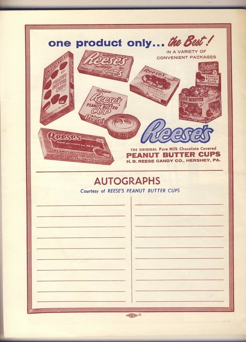 Hershey Bears 4/11 1964 Program vs. Cleveland AHL 128015