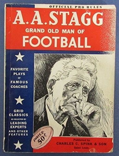 1946 A.A. Stagg Official Pro Football Rules and Favorite Plays 127118
