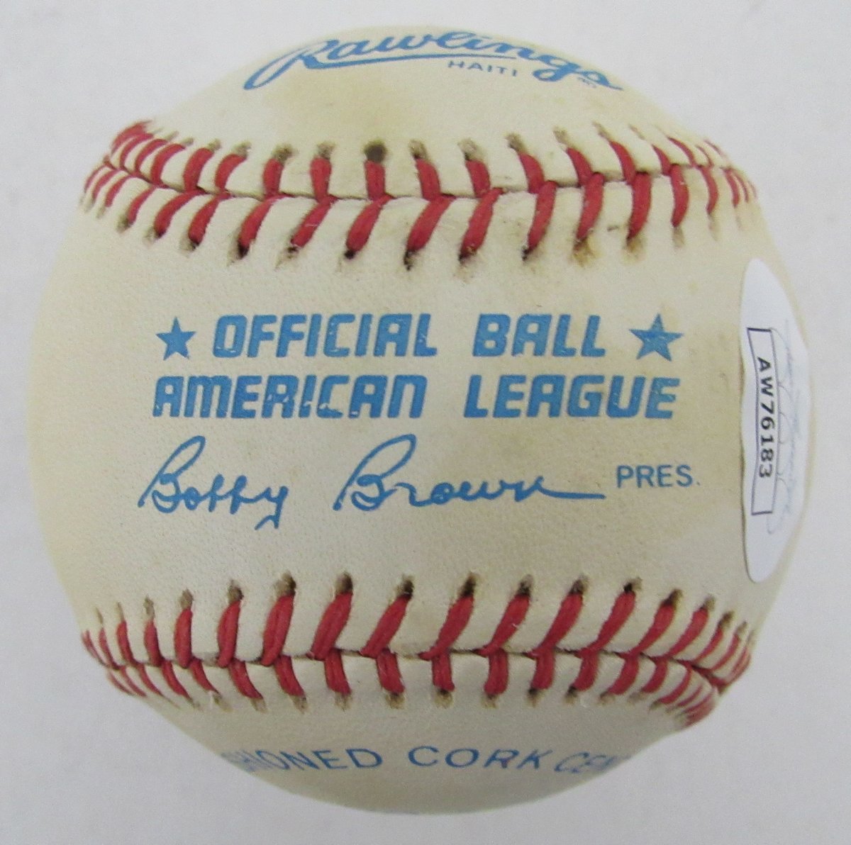 Dave Righetti Signed/Autographed OAL Baseball New York Yankees JSA 192456