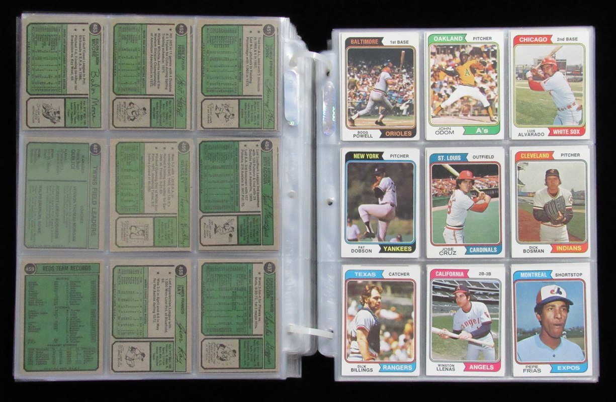 1974 TOPPS Baseball Complete Set +Traded & Team Checklist Set Winfield RC 189318