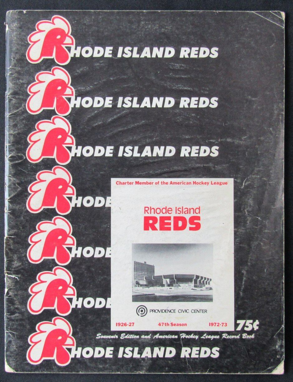 1972-73 Rhode Island Reds Hockey Program 176705