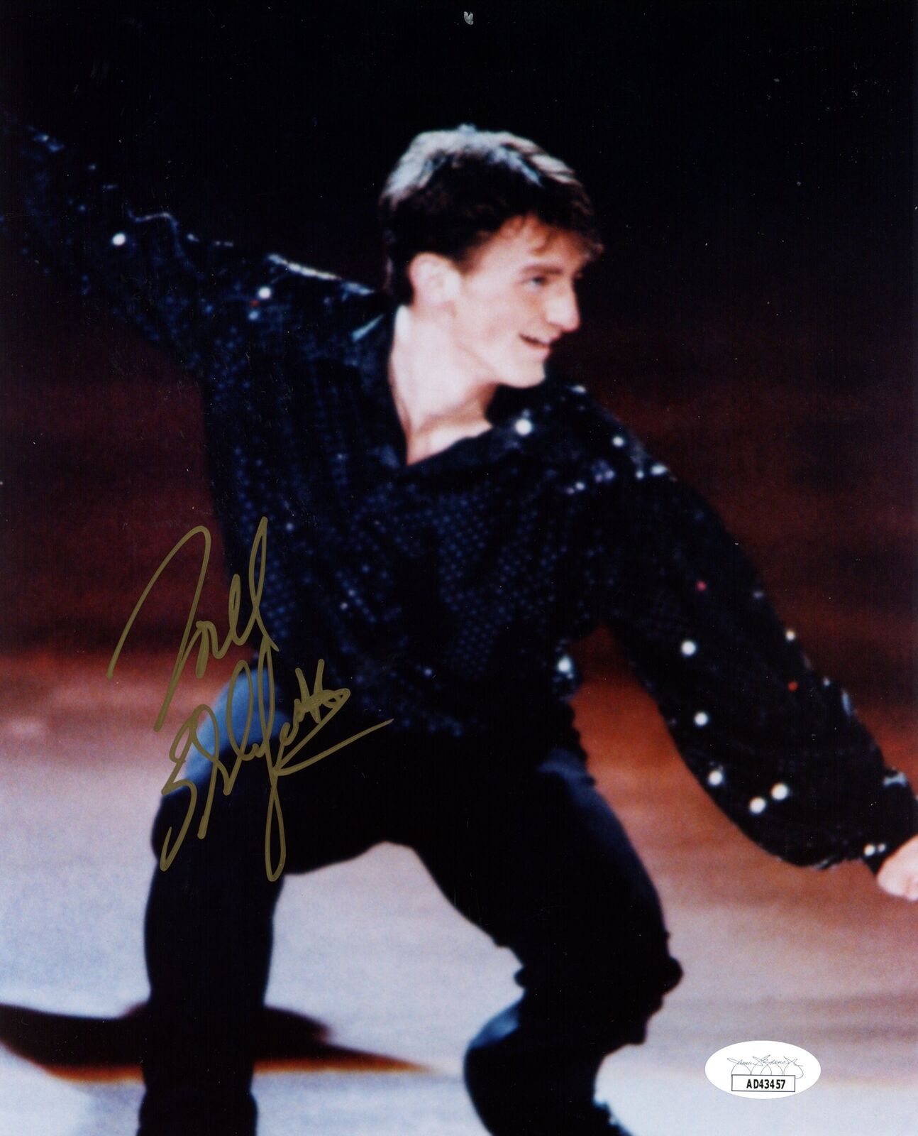 Todd Eldredge Autographed 8x10 Photo Olympic USA Figure Skating JSA