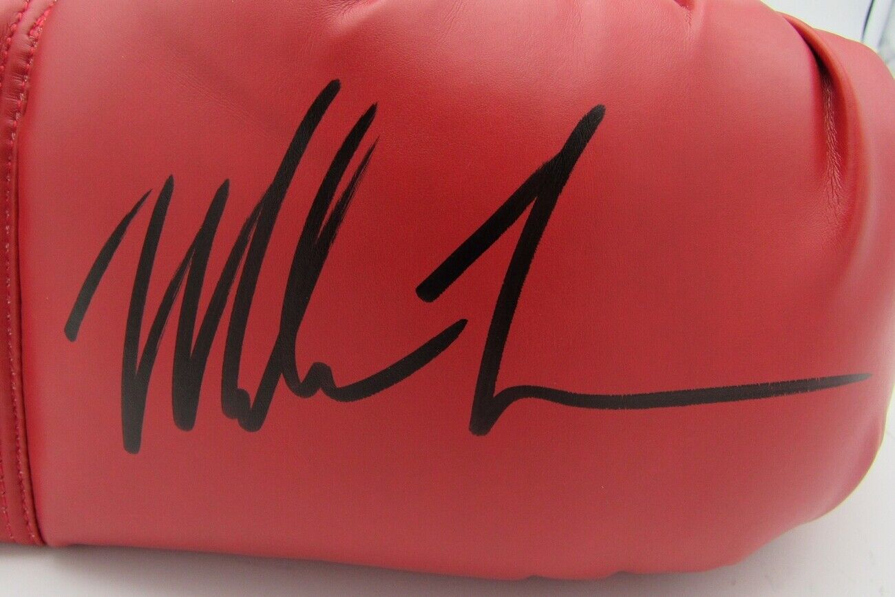 Mike Tyson Signed/Autographed Red Everlast Boxing Glove (Right) JSA 146560