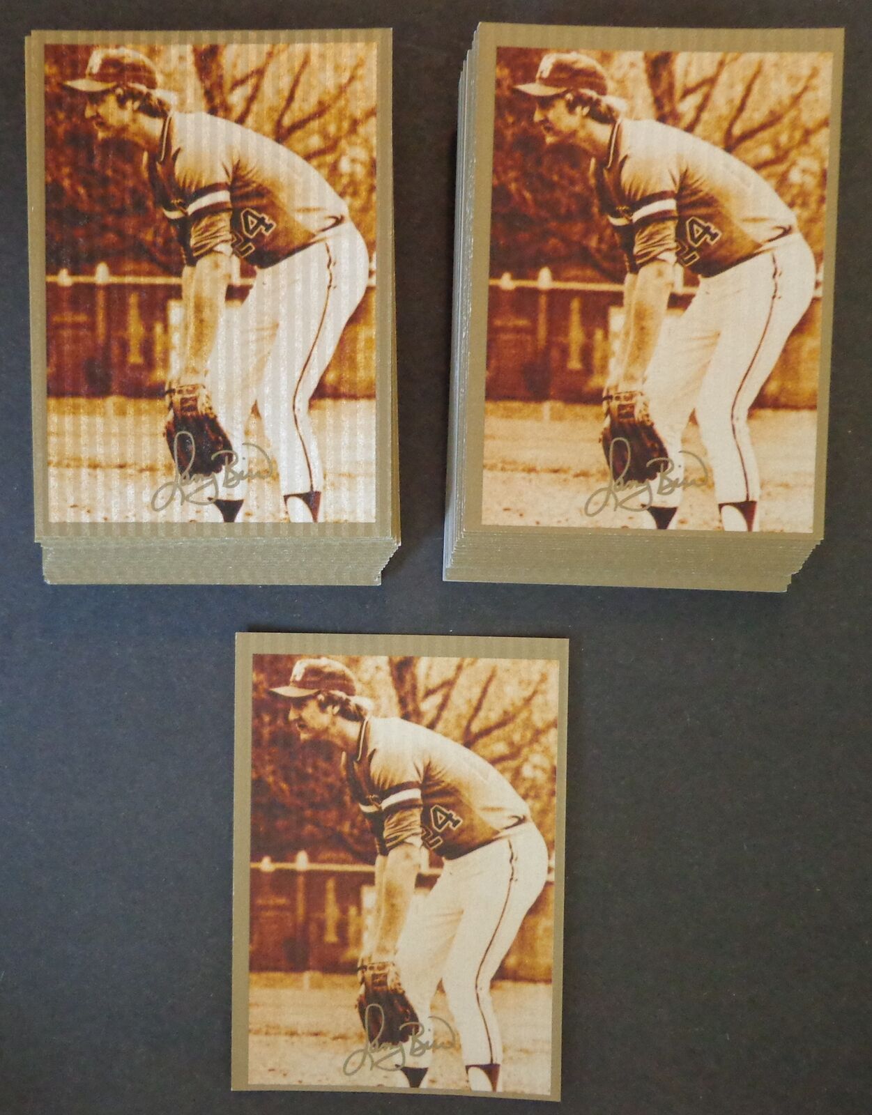 Lot of (64) 1994 Ted Williams #LP1 Larry Bird Indiana State Baseball Cards