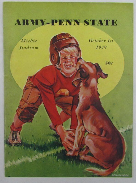 1949 Penn State Nittany Lions vs. Army College Football Program 137601