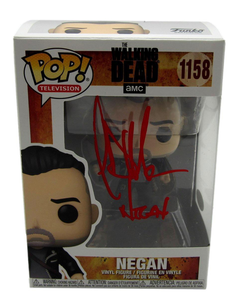 Jeffrey Dean Morgan Negan Signed Funko Pop! 1158 The Walking Dead JSA 179426