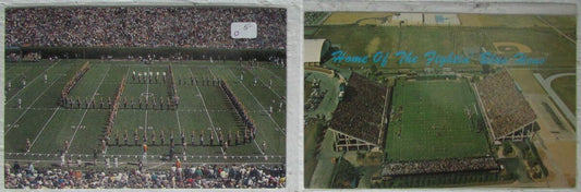 Lot of 2 University of Delaware Blue Hens Delaware Stadium Postcards 147408