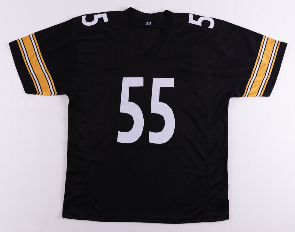 Devin Bush Signed/Autographed Steelers Custom Football Jersey JSA 164557