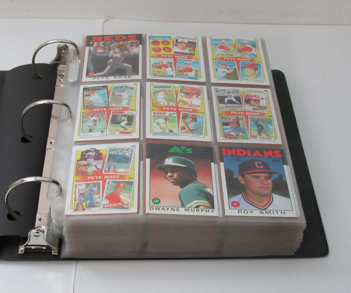 1986 Topps Complete Baseball Set (792) In Binder w/Pages 192014