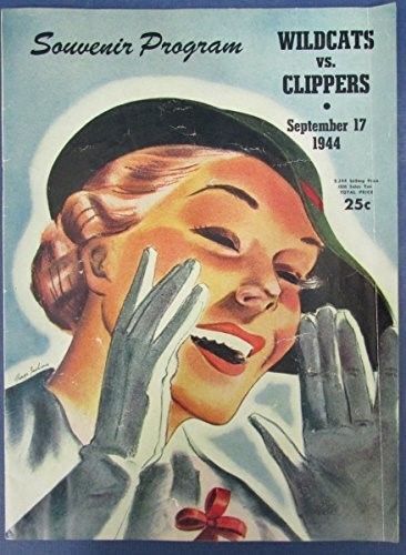 1944 APFL Program L.A. Wildcats v. San Francisco Clippers 126975