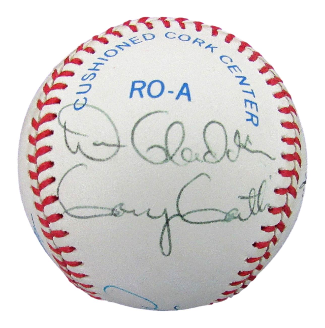 Minnesota Twins Greats Signed by 6 OAL Baseball Kirby Puckett Oliva JSA 179903