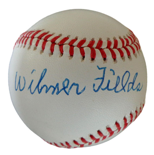 Wilmer Fields Autographed ONL Baseball Negro League Homestead Grays JSA 179593