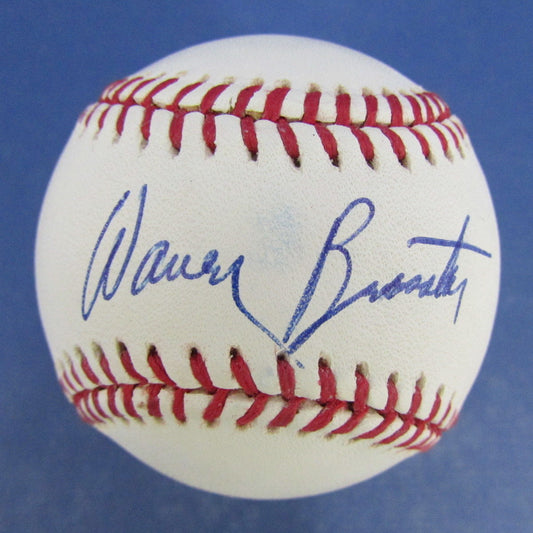 Warren Brustar 1980 Philadelphia Phillies Signed/Autographed ONL Baseball 127268