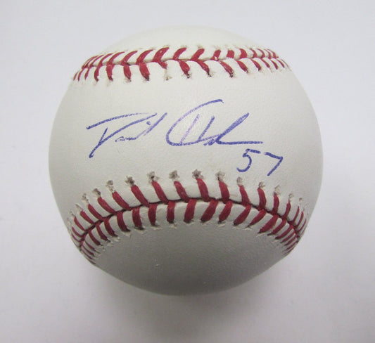 David Herndon Signed/Autographed OML Baseball 139458