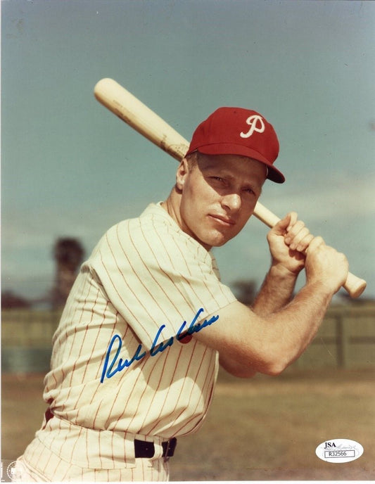 Richie Ashburn Philadelphia Phillies Signed/Autographed 8x10 Photo JSA R32566