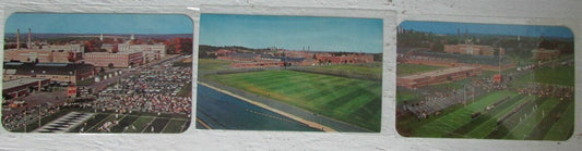 Lot of 3 University of Connecticut Huskies Stadium Vintage Postcards 147409