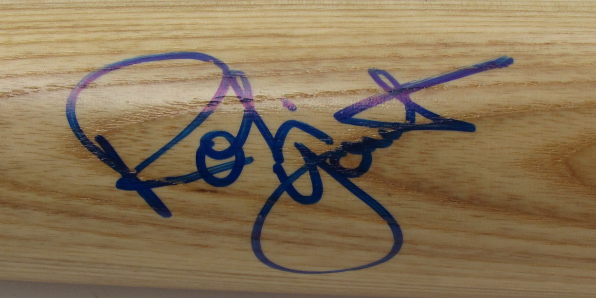 Robin Yount HOF Autographed Blonde Louisville Slugger Bat Brewers JSA 183641