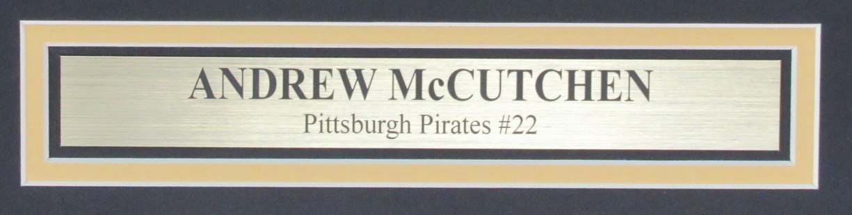 Andrew McCutchen Signed/Auto 16x20 Photo Pittsburgh Pirates Framed JSA 190254