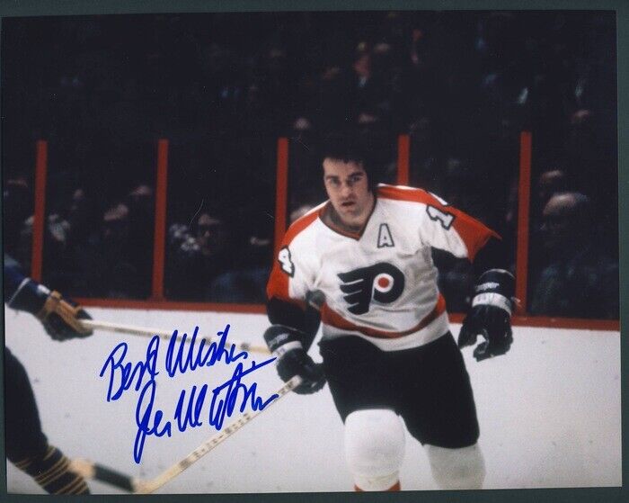 Joe Watson Flyers Signed/Autographed 8x10 Photo PASS 120294