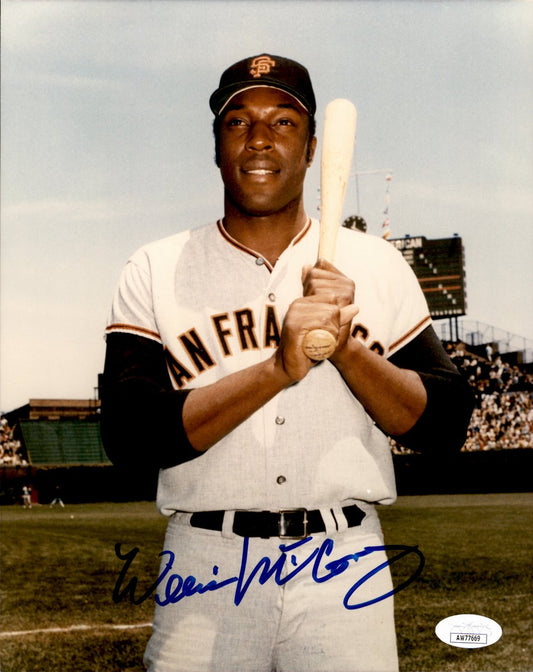 Willie McCovey HOF Signed/Autographed 8x10 Photo San Francisco Giants JSA 191223