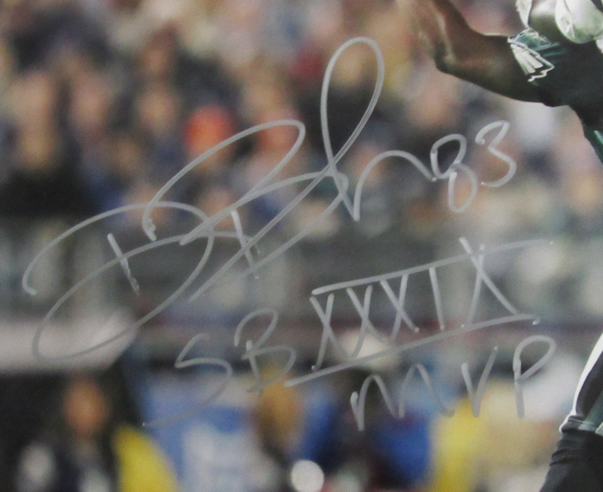 Deion Branch Signed/Inscribed16x20 Photo New England Patriots JSA 191993