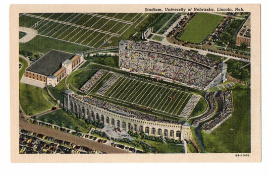 Vintage Postcard of University of Nebraska Stadium in Lincoln, Neb 143631