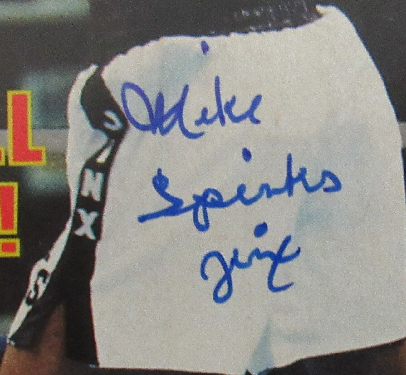 Michael Spinks Champ Signed/Autographed 1983 Sports Illustrated  JSA 156361