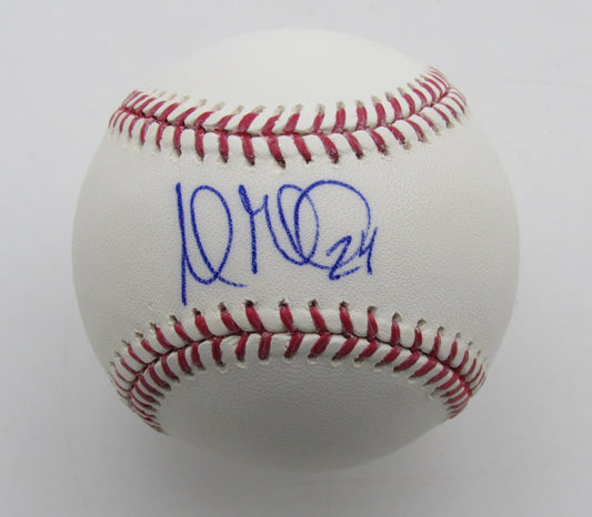 Andrew Miller Autographed OML Baseball Cleveland Indians 180066